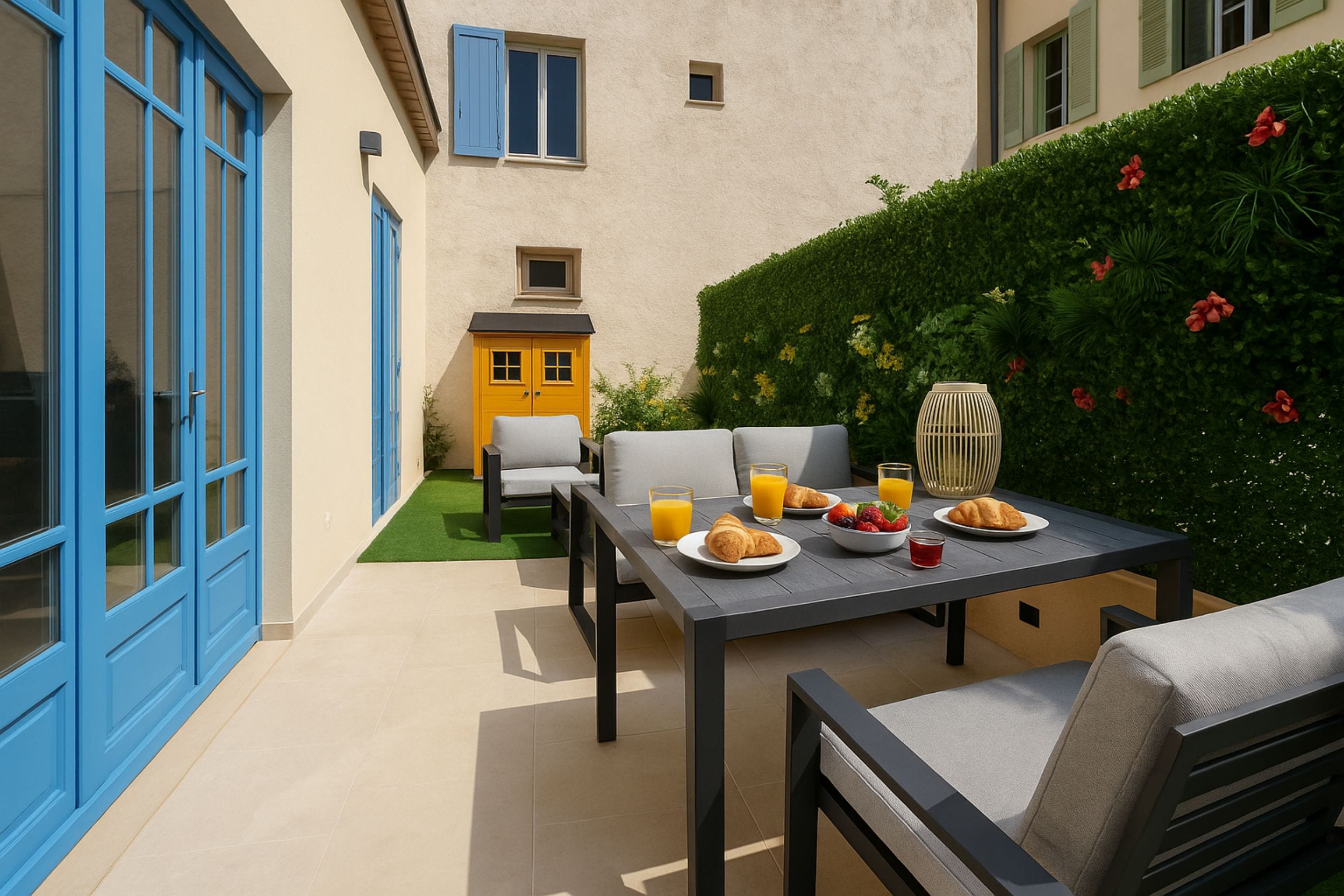 Maison BenEstre — Vieil Antibes · Private garden