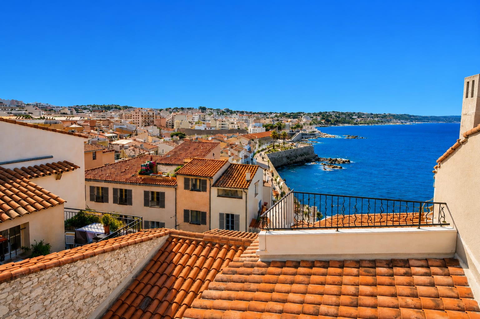 Maison Soleiha — Vieil Antibes · Rooftop